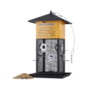 Hercules Fuglefoderautomat kmpe - Mat sort